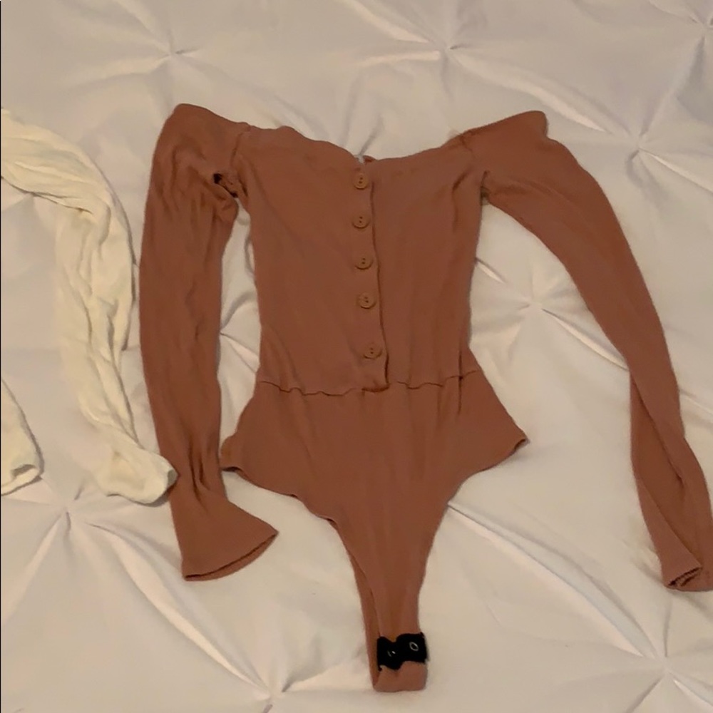 Cute off shoulder one piece